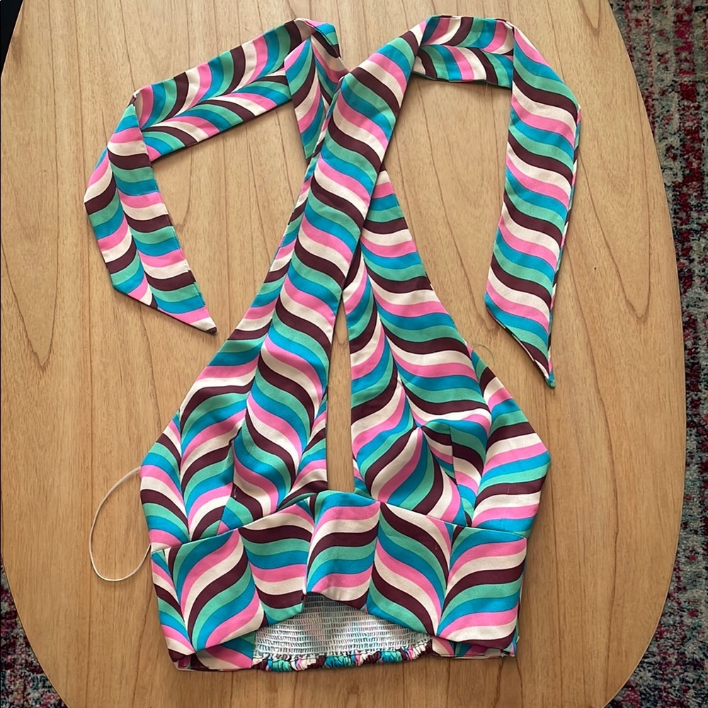 Zara Multicolor Striped Tank Top